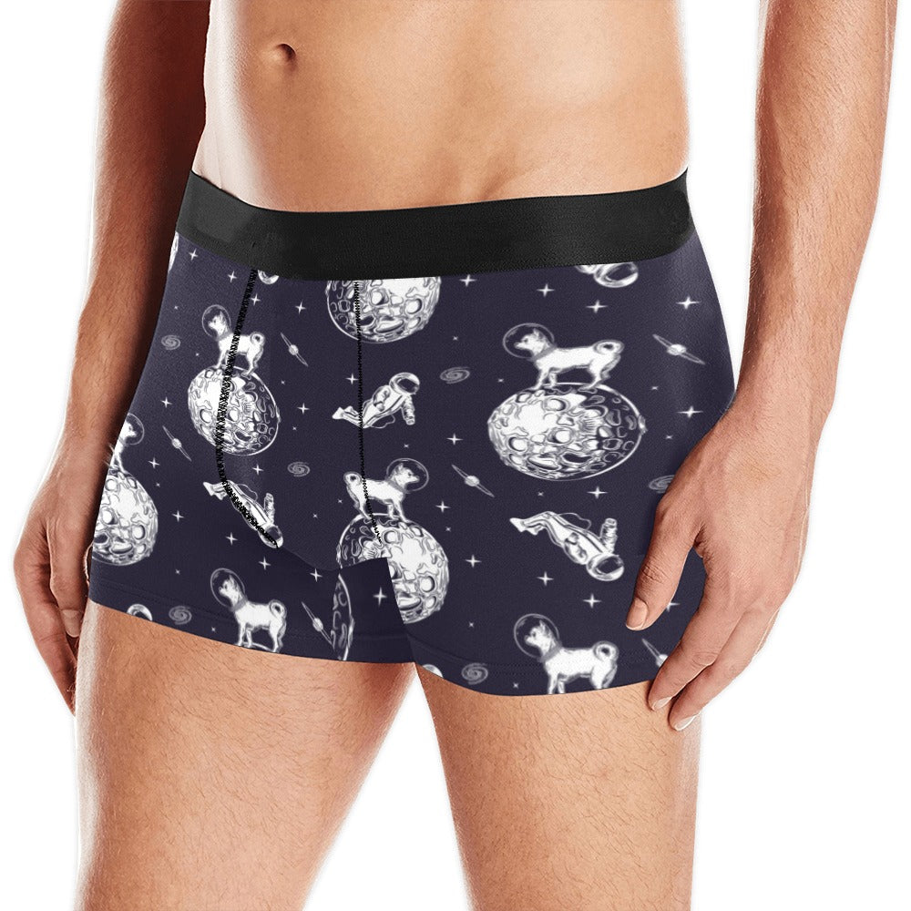 Chihuahua space helmet. astronaut pattern Men's All Over Print Boxer Briefs Men's Underwear