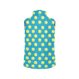 Tennis Pattern Print Design 05 Women's Padded Vest