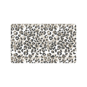 Leopard skin print pattern Doormat