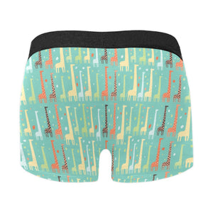 Giraffe Pattern Print Design 01 Men's All Over Print Boxer Briefs Men's Underwear