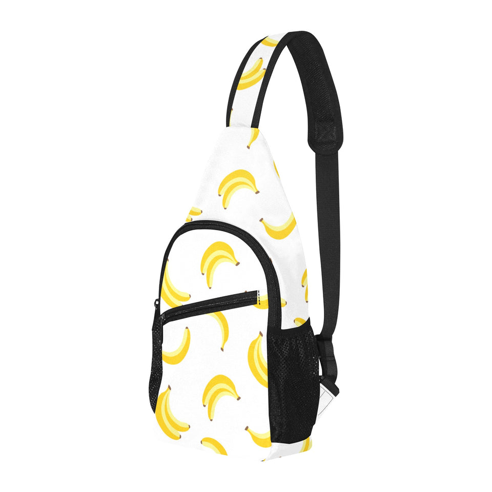 Banana pattern All Over Print Chest Bag