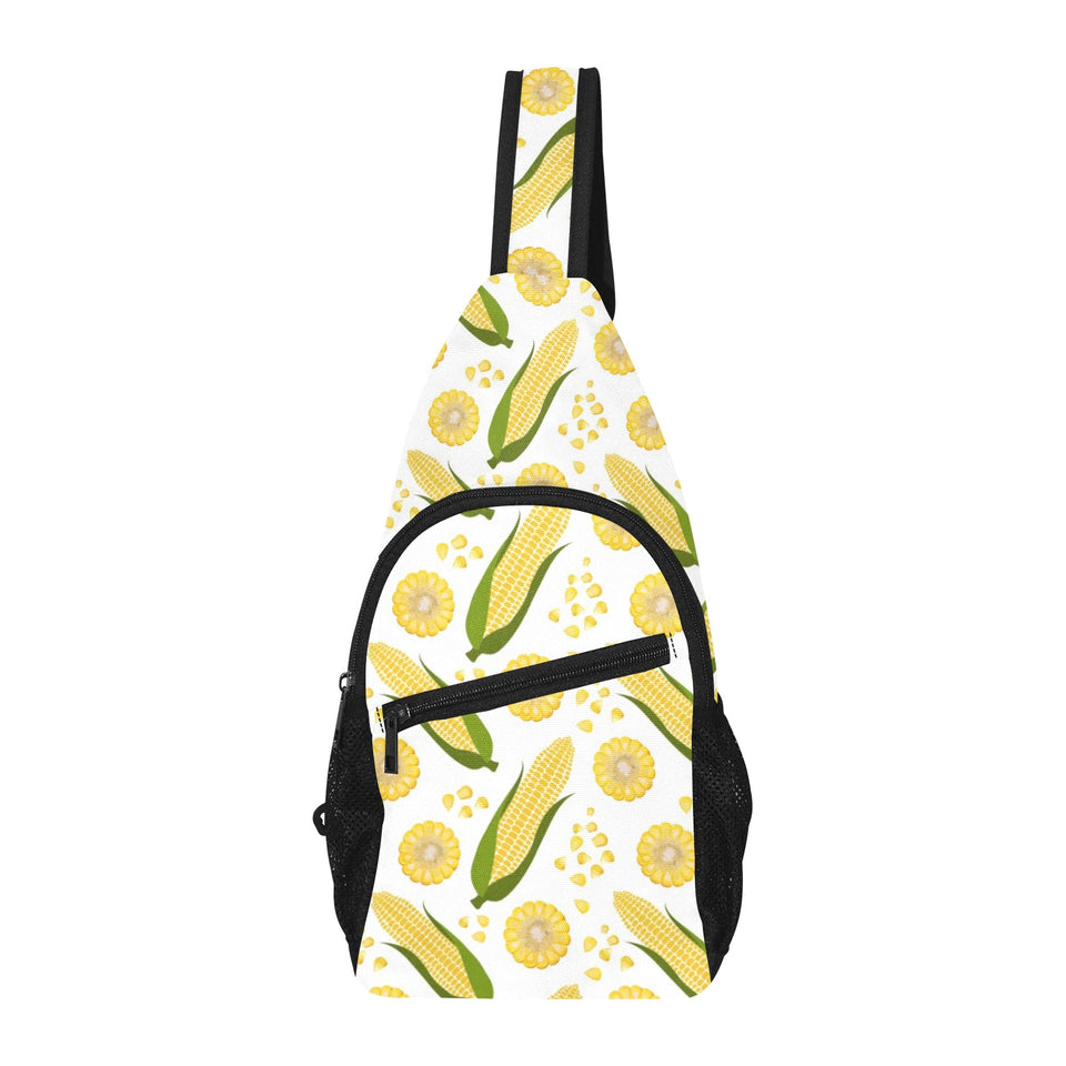 Corn Pattern Print Design 05 All Over Print Chest Bag