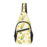 Corn Pattern Print Design 05 All Over Print Chest Bag
