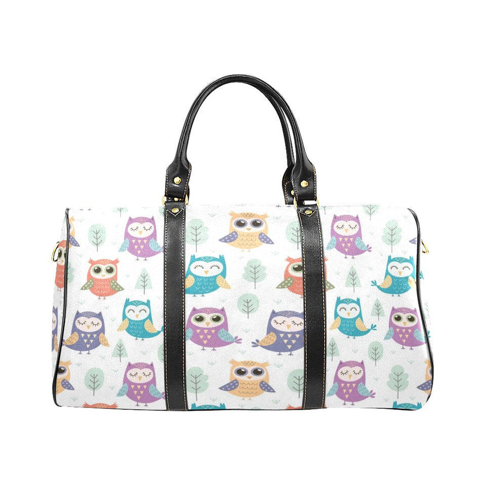Cute owl pattern Travel Bag
