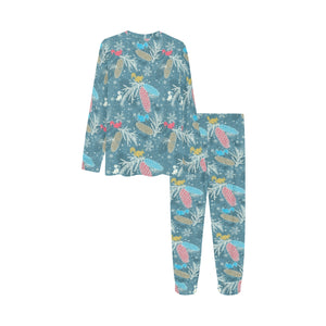 Squirrel Pattern Print Design 01 Kids' Boys' Girls' All Over Print Pajama Set