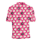 Guinea Pig Pattern Print Design 01 Men's All Over Print Polo Shirt