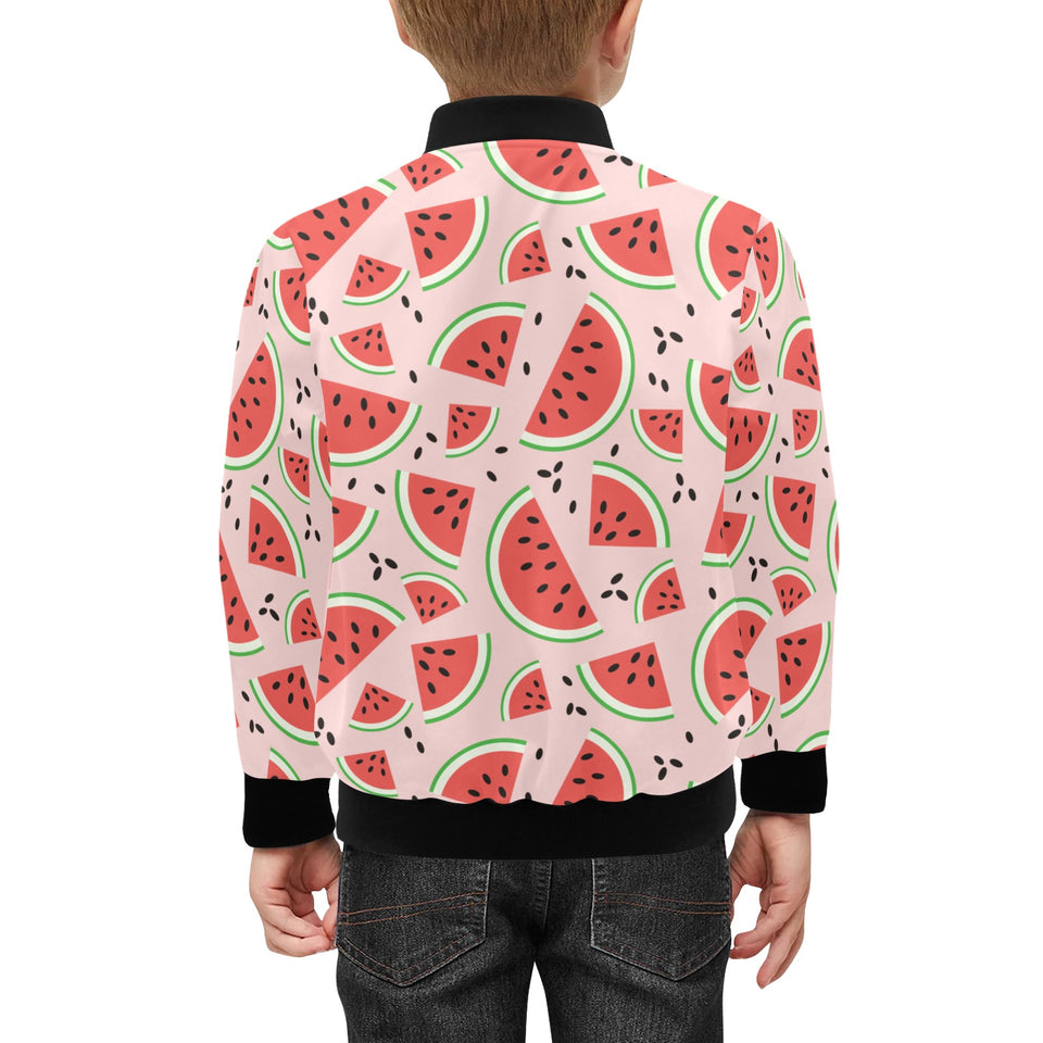 Watermelon pattern Kids' Boys' Girls' Bomber Jacket
