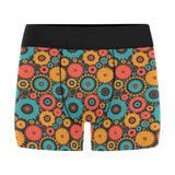 Gear Pattern Print Design 01 Men's All Over Print Boxer Briefs Men's Underwear