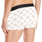 Jack Russel Pattern Print Design 05 Men's All Over Print Boxer Briefs Men's Underwear
