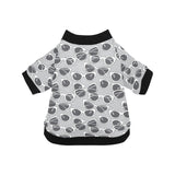 Sun Glasses Pattern Print Design 04 All Over Print Pet Dog Round Neck Fuzzy Shirt