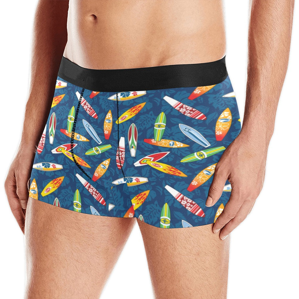 Surfboard Pattern Print Design 01 Men's All Over Print Boxer Briefs Men's Underwear
