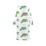 Chameleon lizard pattern Blanket Robe with Sleeves