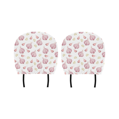 Garlic pattern Car Headrest Cover
