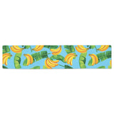 banana leaves banana design pattern Table Runner