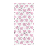 Pig Pattern Print Design 03 Beach Towel