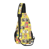 Camera Pattern Print Design 02 All Over Print Chest Bag