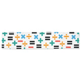Math Pattern Print Design 05 Table Runner