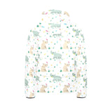 Cute Rhino pattern Kids' Boys' Girls' Padded Hooded Jacket