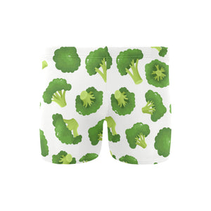 Cute broccoli pattern Men's Swimming Trunks