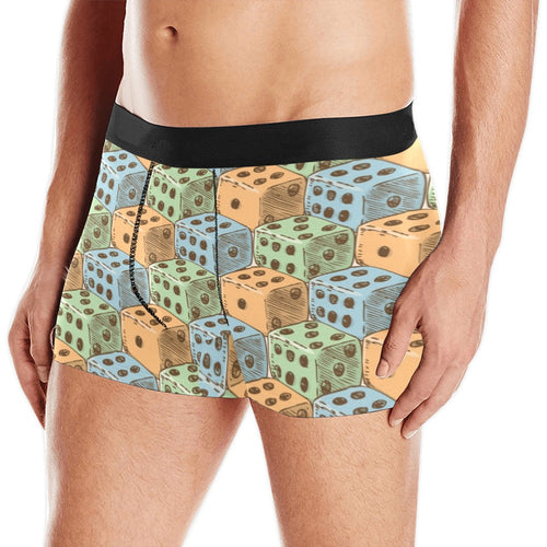 Dice Pattern Print Design 05 Men's All Over Print Boxer Briefs Men's Underwear