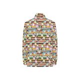 Sun Glasses Pattern Print Design 02 Women's Long Sleeve Polo Shirt