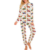 Corgi Christmas Pattern Women's All Over Print Pajama Set