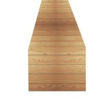 Wood Printed Pattern Print Design 05 Table Runner