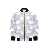 Sweet dreams sheep pattern Kids' Boys' Girls' Bomber Jacket
