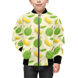 Durian pattern Kids' Boys' Girls' Bomber Jacket
