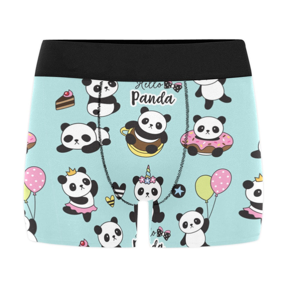 Cute baby panda pattern Men's All Over Print Boxer Briefs Men's Underwear