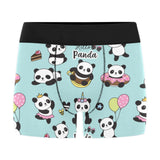 Cute baby panda pattern Men's All Over Print Boxer Briefs Men's Underwear