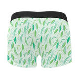 Green Peas Pattern Print Design 01 Men's All Over Print Boxer Briefs Men's Underwear