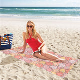 Pig Pattern Print Design 04 Beach Towel
