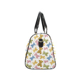 Teddy Bear Pattern Print Design 01 Travel Bag