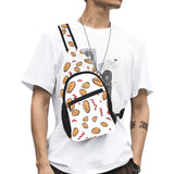 peanuts pattern background All Over Print Chest Bag