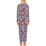 Goldfish Pattern Print Design 04 Women's All Over Print Pajama Set