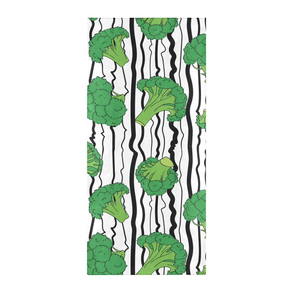 Cool Broccoli pattern Beach Towel