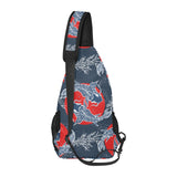 Koi Fish Carp Fishs hand drawn japanese art All Over Print Chest Bag