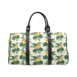 Beautiful parrot palm leaves pattern Travel Bag