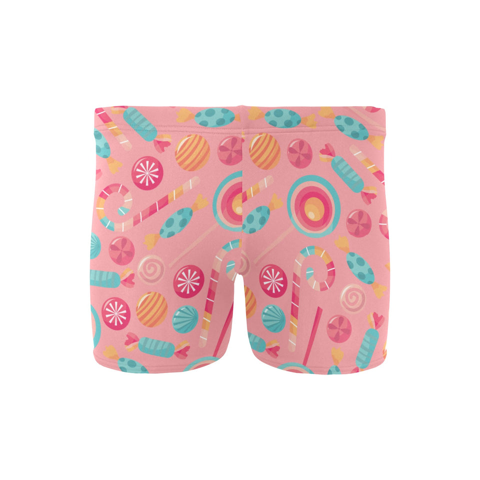 Colorful candy pattern Men's Swimming Trunks