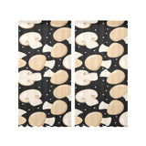 Champignon mushroom pattern Gauze Curtain