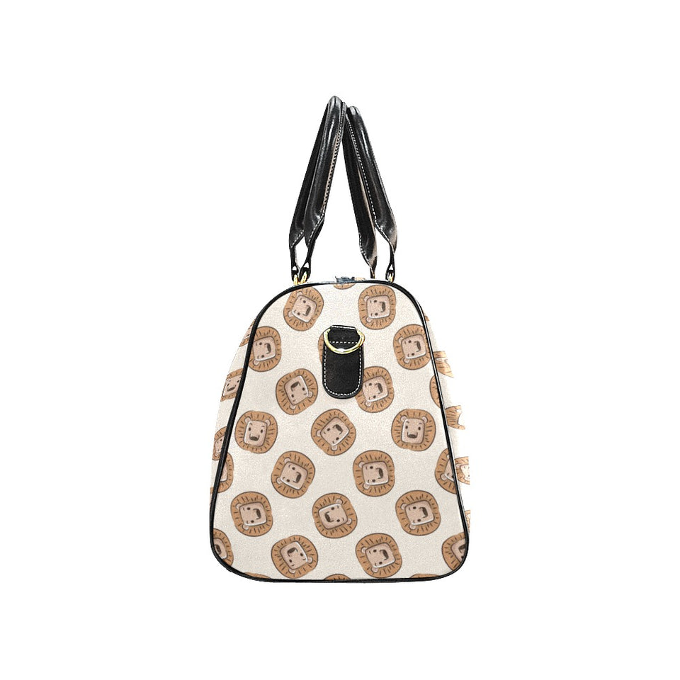 Lion Pattern Print Design 01 Travel Bag