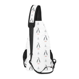 Penguin pattern All Over Print Chest Bag