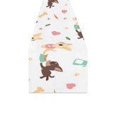 Cute Chihuahua puppie pattern Table Runner