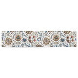 Cute nautical steering wheel anchor pattern Table Runner