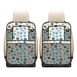 Math Pattern Print Design 05 Car Seat Back Organizer