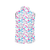 Darts Pattern Print Design 01 Men's Padded Vest