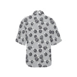 Sun Glasses Pattern Print Design 04 Women's All Over Print Hawaiian Shirt