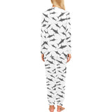 Swordfish Pattern Print Design 04 Women's All Over Print Pajama Set