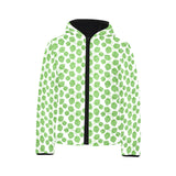 Hop pattern background Kids' Boys' Girls' Padded Hooded Jacket